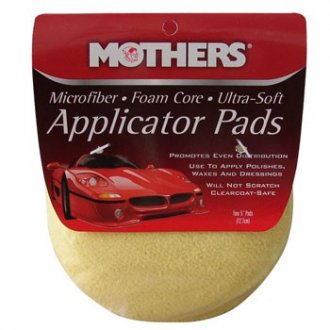 MOTHERS MICROFIBER APPLICATOR PADS X2